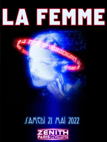Affiche Concert La Femme
